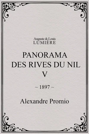 Постер: Panorama des rives du Nil, [V]