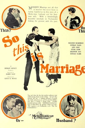 Постер: So This Is Marriage?