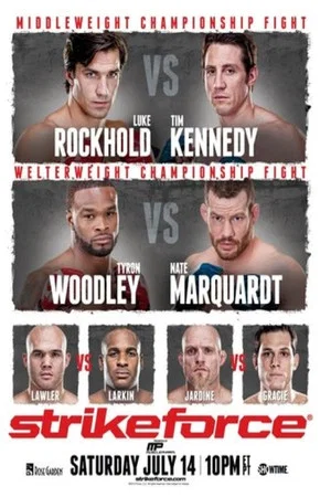 Постер: Strikeforce: Rockhold vs Kennedy