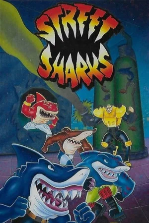 Постер: Street Sharks: The Gene Slamming Begins