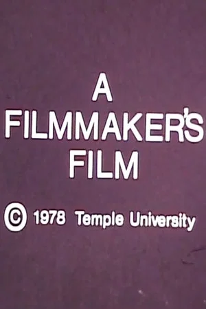 Постер: A Filmmaker's Film