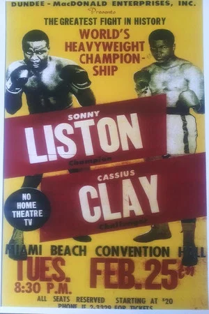 Постер: Muhammad Ali vs. Sonny Liston I
