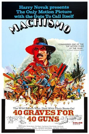 Постер: Machismo: 40 Graves for 40 Guns