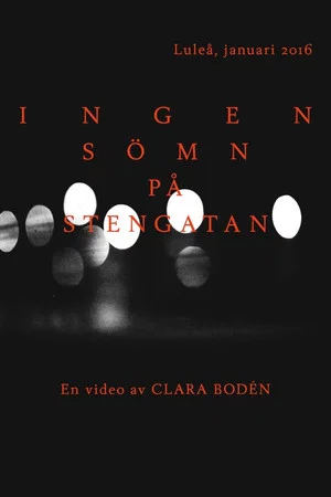 Постер: Ingen sömn på Stengatan