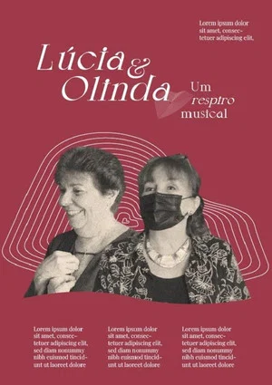 Постер: Lúcia e Olinda, Um Respiro Musical