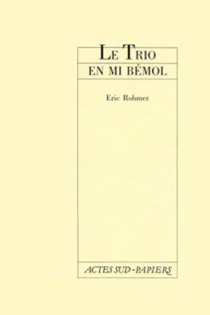 Постер: Trio in E Flat
