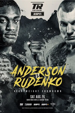 Постер: Jared Anderson vs. Andriy Rudenko
