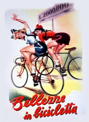 Постер: Beauties on bicycles