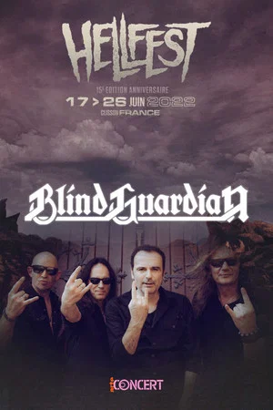 Постер: Blind Guardian - Au Hellfest 2022