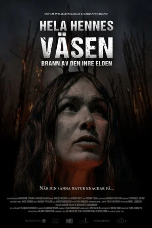Постер: Hela hennes väsen brann av den inre elden