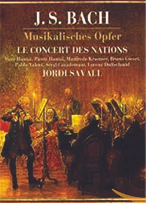 Постер: Bach BWV 1079 Musical Offering Jordi Savall Concert des Nations