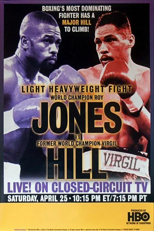 Постер: Roy Jones Jr. vs. Virgil Hill
