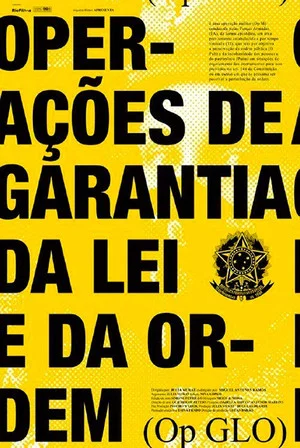 Постер: Operações de Garantia da Lei e da Ordem