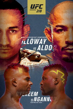 Постер: UFC 218: Holloway vs. Aldo 2