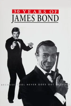 Постер: 30 Years of James Bond
