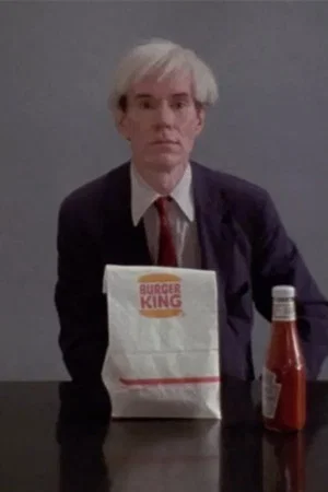 Постер: Andy Warhol Eating a Hamburger