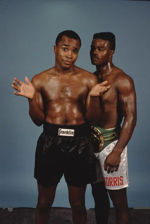 Постер: Sugar Ray Leonard vs. Terry Norris