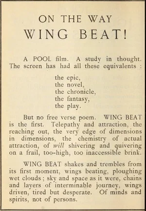 Постер: Wing Beat