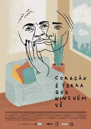 Постер: Coração É Terra que Ninguém Vê