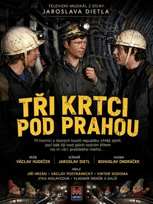 Постер: Tři krtci pod Prahou