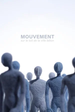 Постер: Mouvement, sur le toit de la ville béton