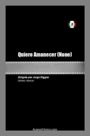 Постер: Quiero Amanecer