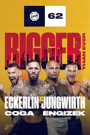 Постер: OKTAGON 62: Eckerlin vs. Jungwirth