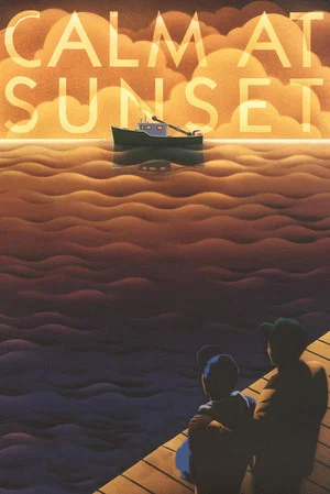 Постер: Calm at Sunset