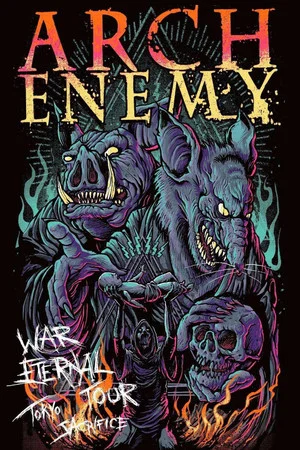 Постер: Arch Enemy: War Eternal Tour (Tokyo Sacrifice)