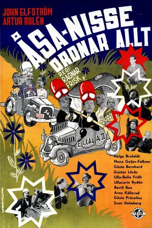 Постер: Åsa-Nisse ordnar allt
