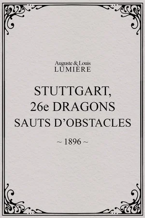 Постер: Stuttgart: 26th Dragoons Jumping Obstacles