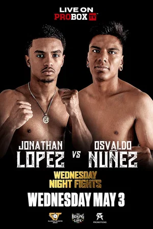 Постер: Jonathan Lopez vs. Osvaldo Nunez
