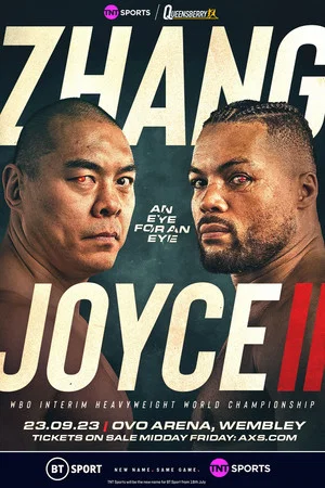 Постер: Zhilei Zhang vs. Joe Joyce II