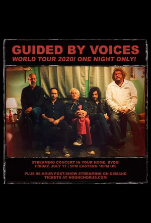 Постер: Guided by Voices World Tour 2020
