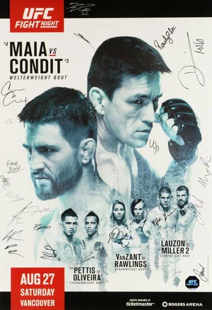 Постер: UFC on Fox 21: Maia vs. Condit