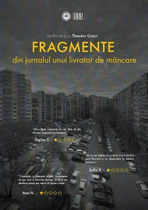 Постер: Fragments from the journal of a food delivery driver.
