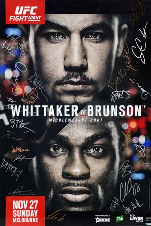 Постер: UFC Fight Night 101: Whittaker vs. Brunson