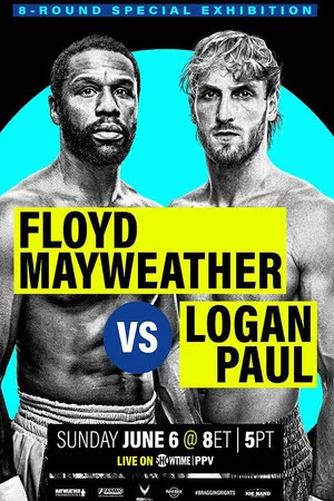 Постер: Floyd Mayweather Jr. vs. Logan Paul