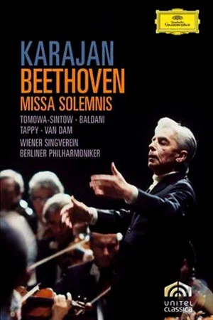 Постер: Beethoven · Missa Solemnis (Berliner Philharmoniker, Herbert von Karajan)