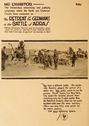Постер: The German Retreat and the Battle of Arras