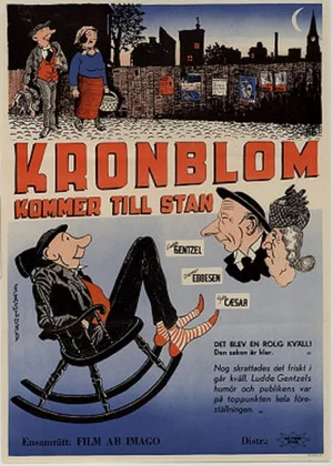 Постер: Kronblom kommer till stan