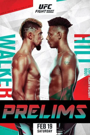 Постер: UFC Fight Night 201: Walker vs. Hill