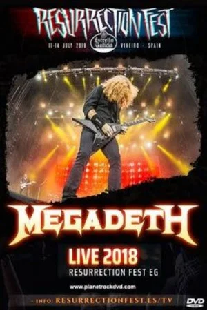 Постер: Megadeth - Live at Resurrection Fest EG 2018