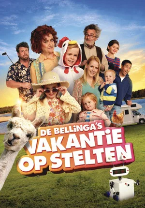 Постер: De Bellinga's: Vakantie op Stelten