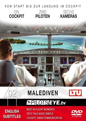 Постер: PilotsEYE.tv Malediven A330