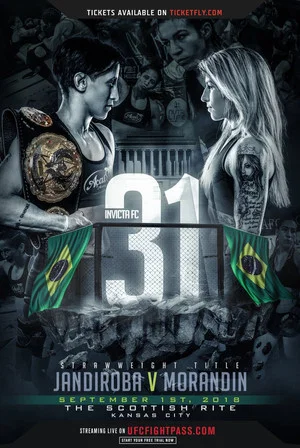Постер: Invicta FC 31: Jandiroba vs. Morandin