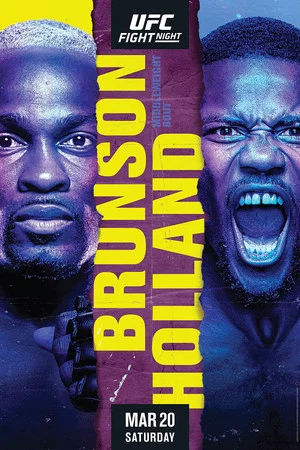 Постер: UFC on ESPN 21: Brunson vs. Holland