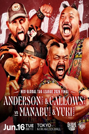 Постер: NOAH Neo Global Tag League 2026 ~ Day 12