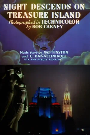 Постер: Night Descends on Treasure Island