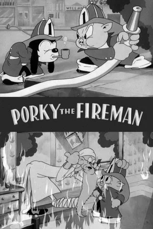 Постер: Porky the Fireman